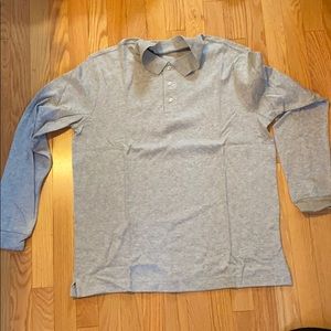 New Lands End long sleeve polo